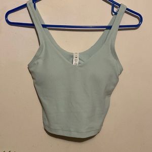 Size 0 Lululemon Mint Green Align Tank Top